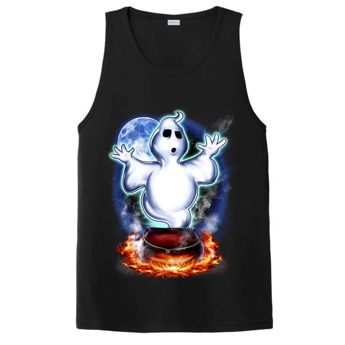 Cute Ghost Halloween Performance Tank