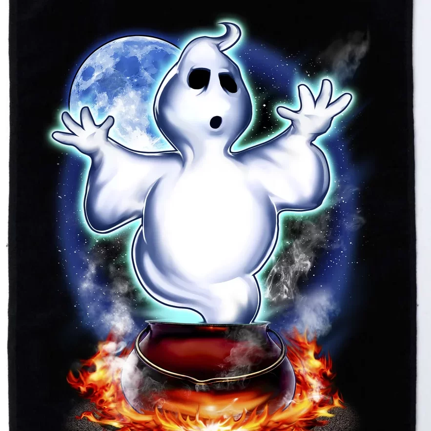 Cute Ghost Halloween Platinum Collection Golf Towel