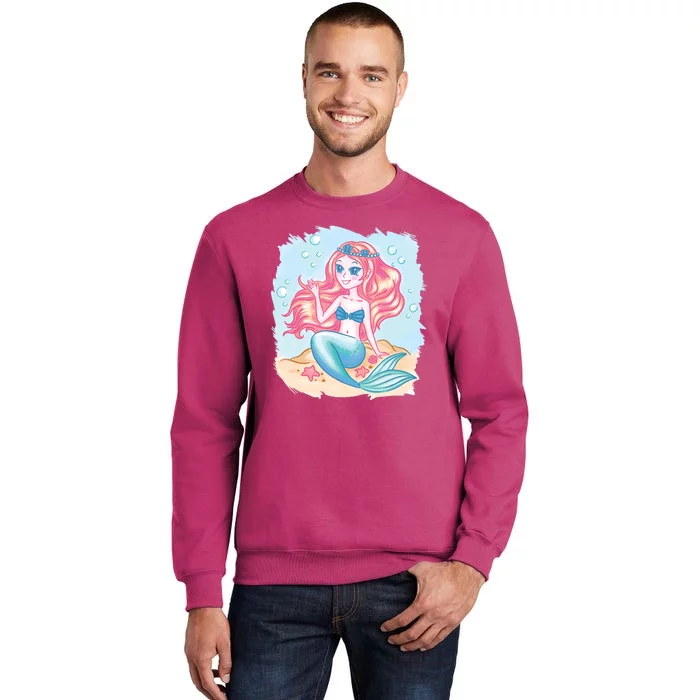 Cute Girl Mermaid Sweatshirt