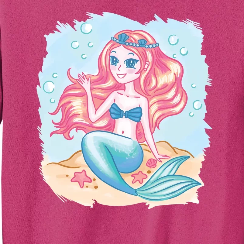 Cute Girl Mermaid Sweatshirt