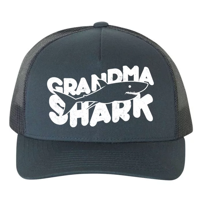 Cute Grandma Shark Yupoong Adult 5-Panel Trucker Hat