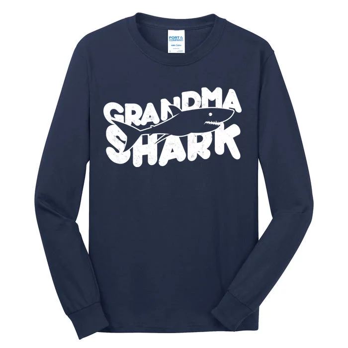 Cute Grandma Shark Tall Long Sleeve T-Shirt