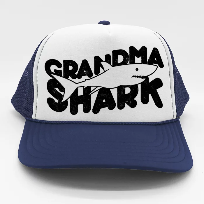 Cute Grandma Shark Trucker Hat