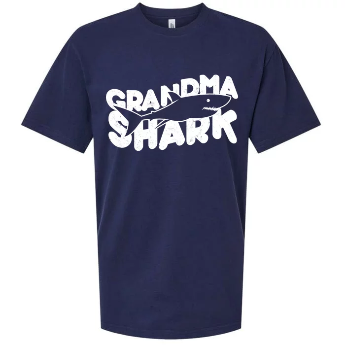 Cute Grandma Shark Sueded Cloud Jersey T-Shirt