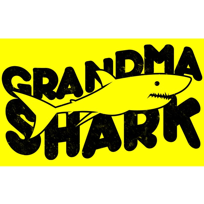 Cute Grandma Shark Bumper Sticker