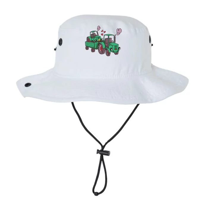 Cute Green Tractor Family Legacy Cool Fit Booney Bucket Hat