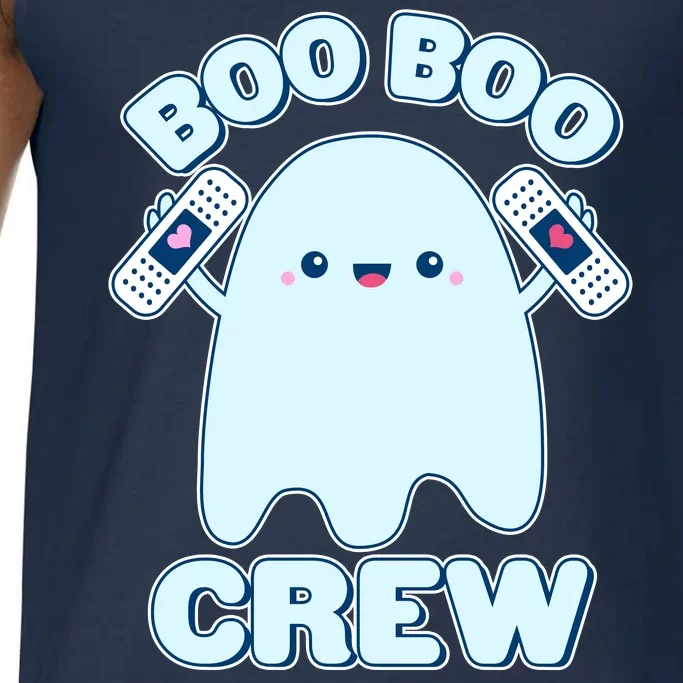 Cute Halloween Boo Boo Crew Band Aid Ghost Comfort Colors® Tank Top