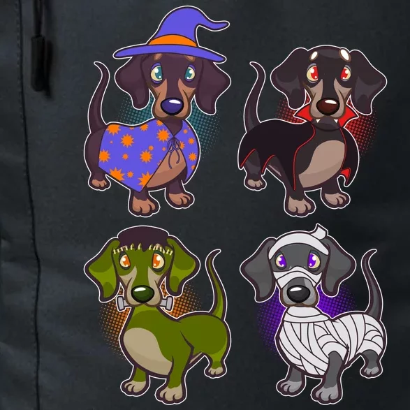 Cute Halloween Dachshunds Daily Commute Backpack