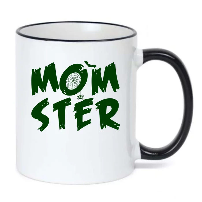 Cute Halloween Mom-Ster Black Color Changing Mug