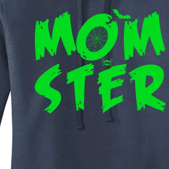 Cute Halloween Mom-Ster Women's Pullover Hoodie