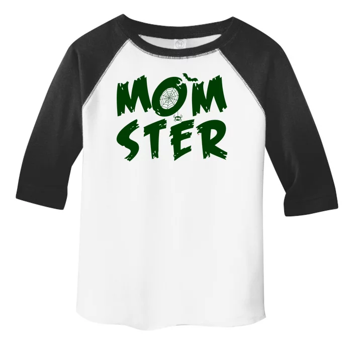 Cute Halloween Mom-Ster Toddler Fine Jersey T-Shirt