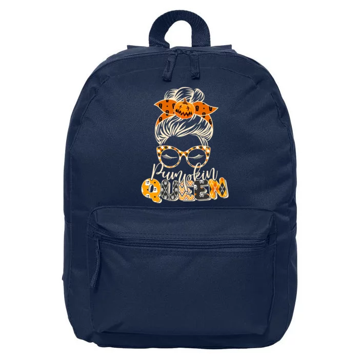 Cute Halloween Pumpkin Queen Autumn 16 in Basic Backpack