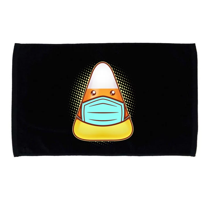 Cute Halloween Quarantine Candy Corn Microfiber Hand Towel