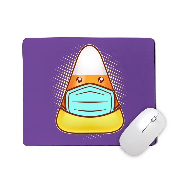 Cute Halloween Quarantine Candy Corn Mousepad