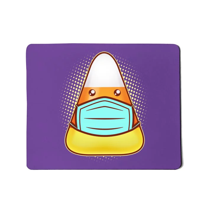 Cute Halloween Quarantine Candy Corn Mousepad