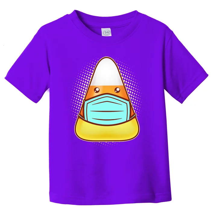 Cute Halloween Quarantine Candy Corn Toddler T-Shirt