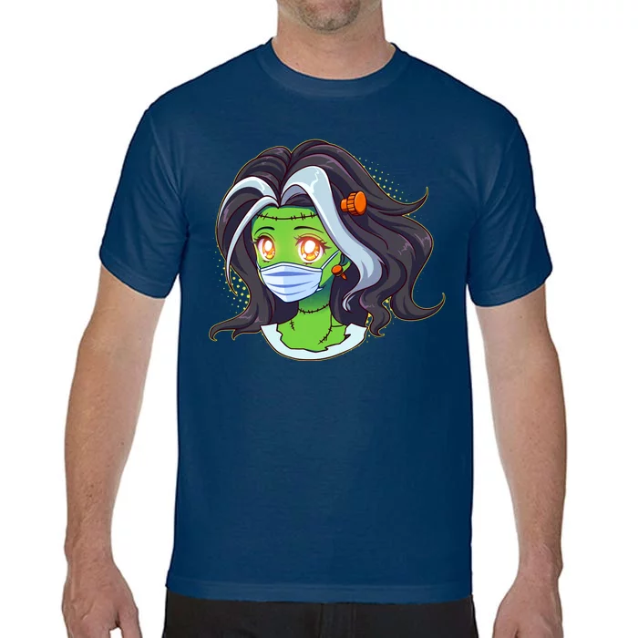 Cute Halloween Quarantined Frankenstein Monster Girl Comfort Colors T-Shirt