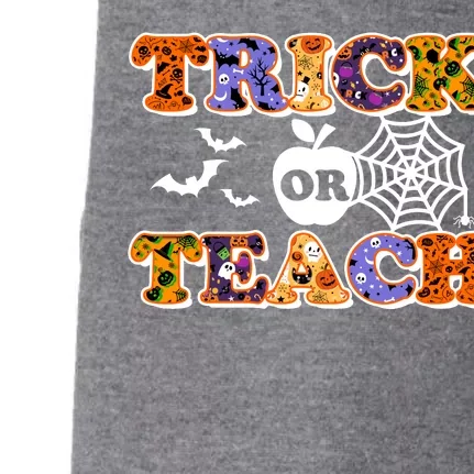 Cute Halloween Trick Or Teach Teacher Doggie 3-End Fleece Hoodie