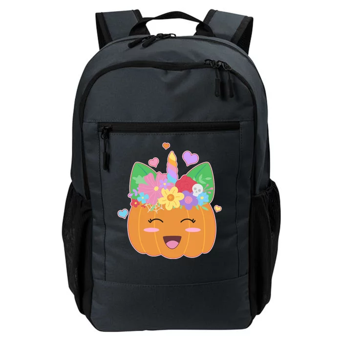 Cute Halloween Unicorn Pumpkin Daily Commute Backpack