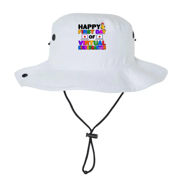 Cute Happy First Day Of Virtual Kindergarten Legacy Cool Fit Booney Bucket Hat