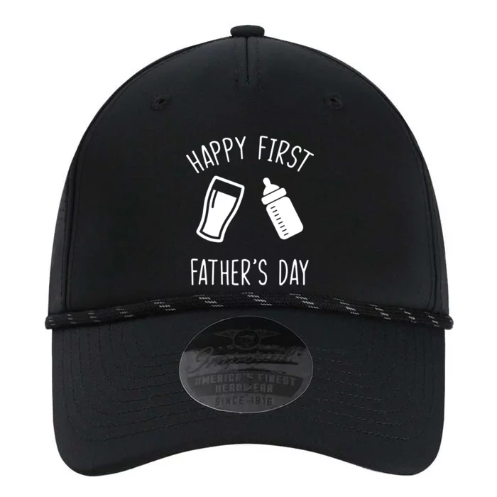 Cute Happy First Father's Day Baby Bottle Performance The Dyno Cap