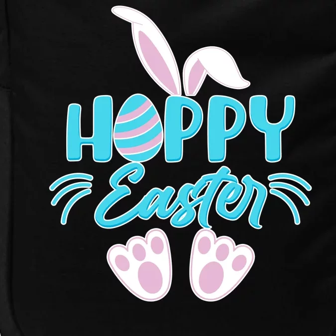 Cute Hoppy Happy Easter Bunny Impact Tech Backpack