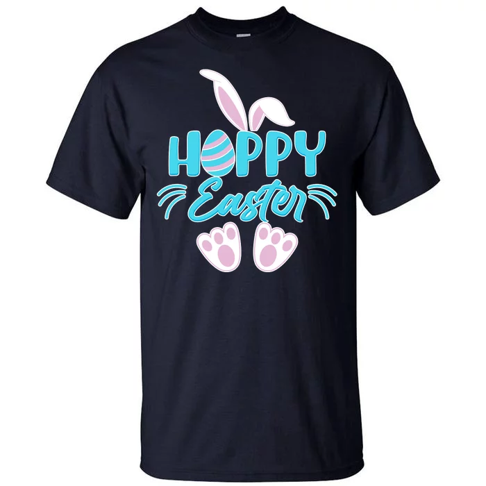 Cute Hoppy Happy Easter Bunny Tall T-Shirt