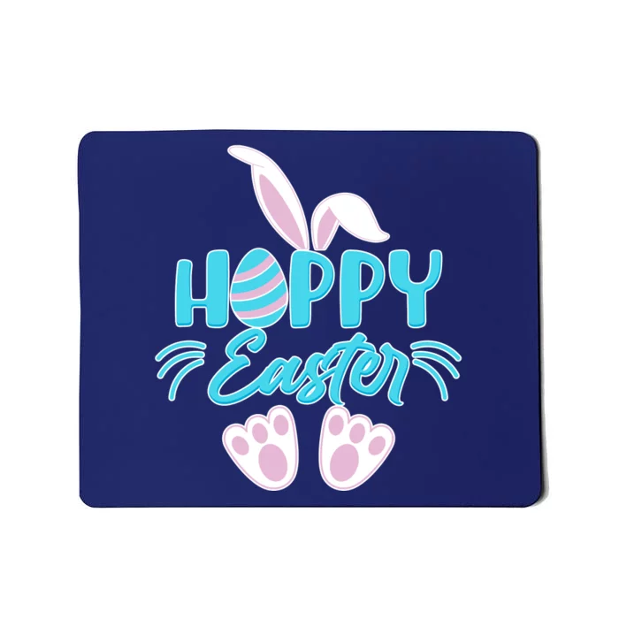 Cute Hoppy Happy Easter Bunny Mousepad