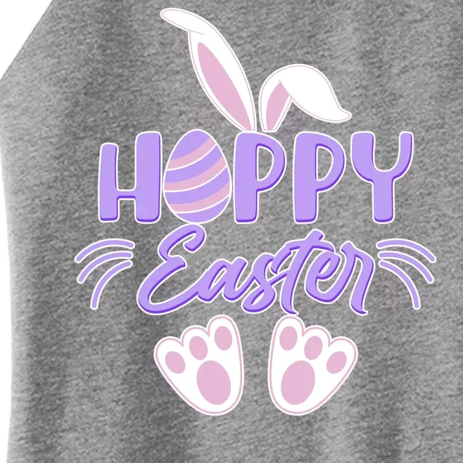 Cute Hoppy Happy Easter Bunny Women’s Perfect Tri Rocker Tank