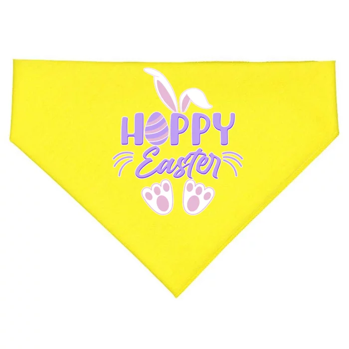 Cute Hoppy Happy Easter Bunny USA-Made Doggie Bandana