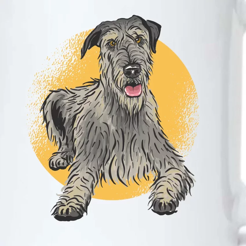 Cute Hound Dog Black Color Changing Mug