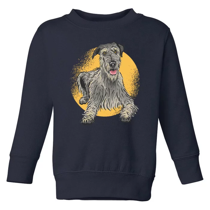 Cute Hound Dog Toddler Sweatshirt