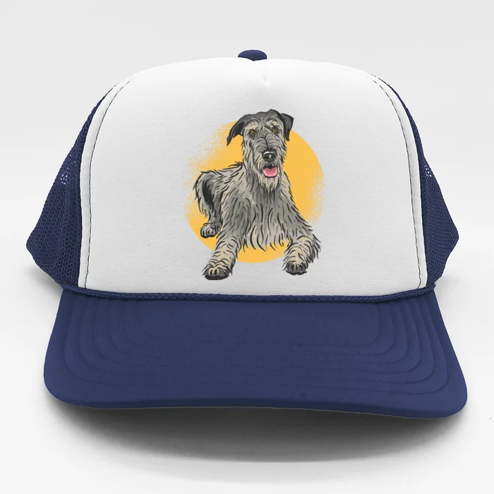 Cute Hound Dog Trucker Hat