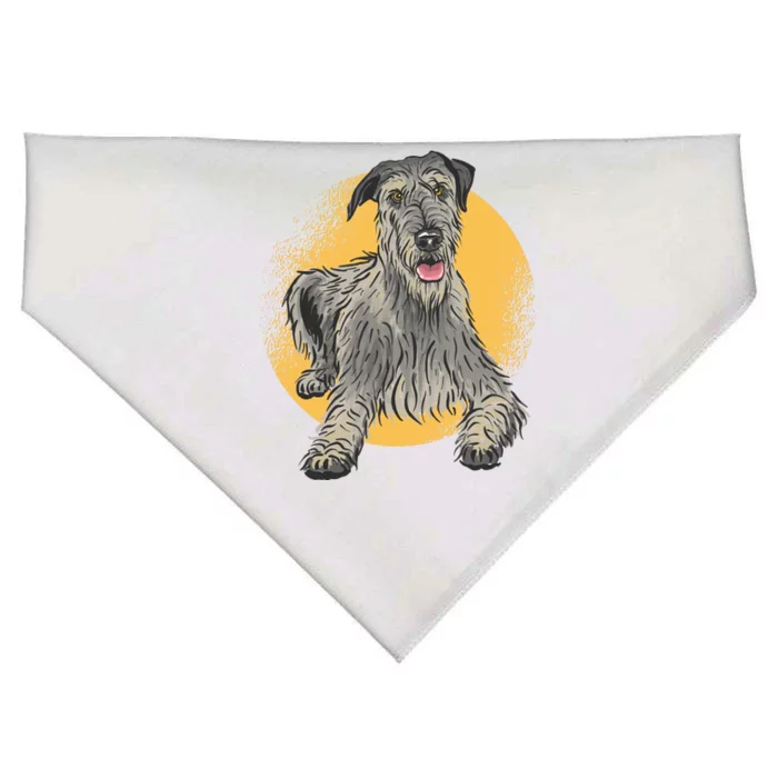 Cute Hound Dog USA-Made Doggie Bandana