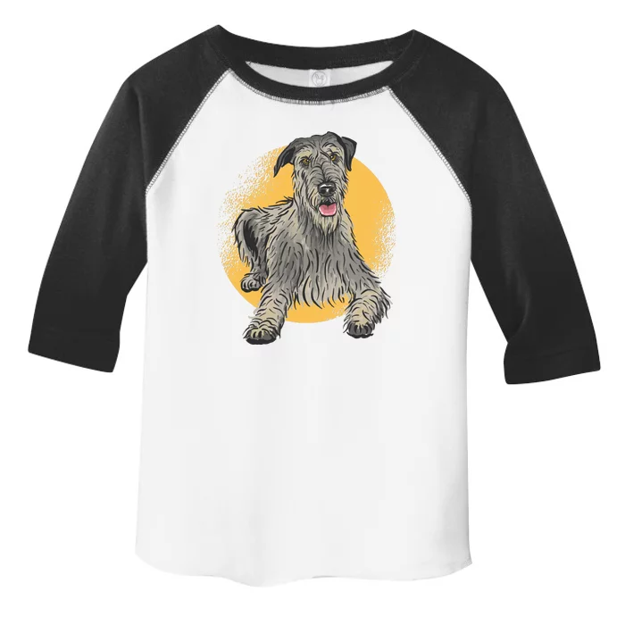 Cute Hound Dog Toddler Fine Jersey T-Shirt