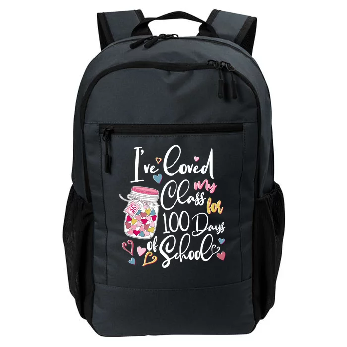 Cute I Loved My Class for 100 Days of School Valentine's Day Daily Commute Backpack