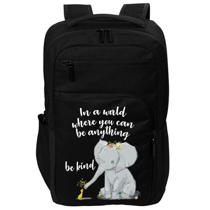 Cute Inspiring Be Anything Be Kind Impact Tech Backpack