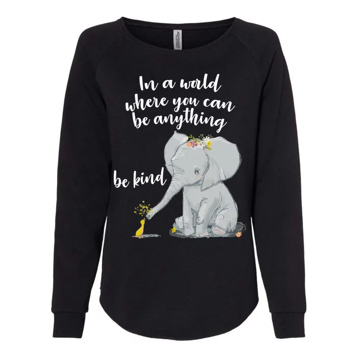 Cute Inspiring Be Anything Be Kind Womens California Wash Sweatshirt