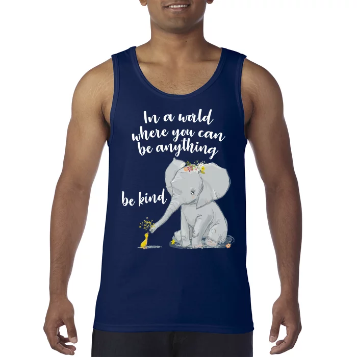 Cute Inspiring Be Anything Be Kind Tank Top