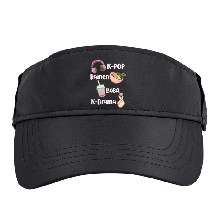 Cute K-Pop Raman Boba K-Drama Adult Drive Performance Visor