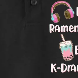 Cute K-Pop Raman Boba K-Drama Dry Zone Grid Performance Polo