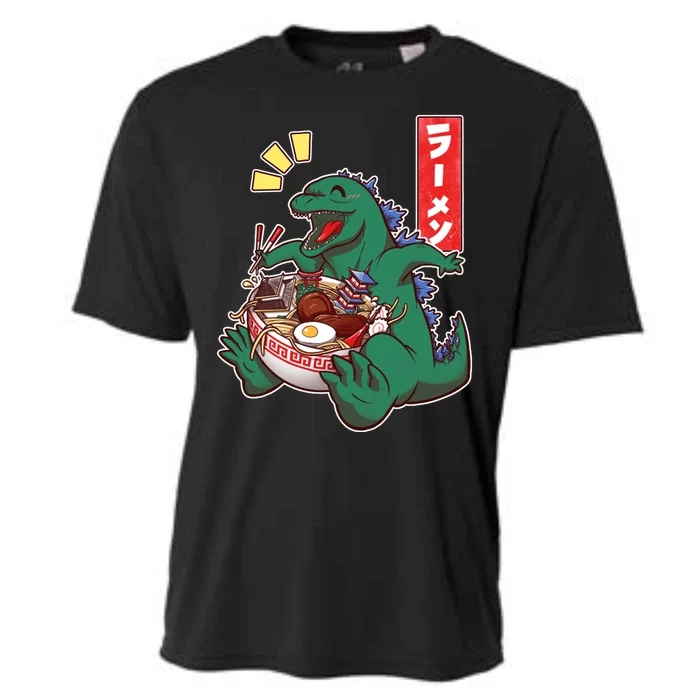 Cute Kaiju Ramen Cooling Performance Crew T-Shirt