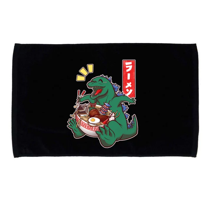 Cute Kaiju Ramen Microfiber Hand Towel