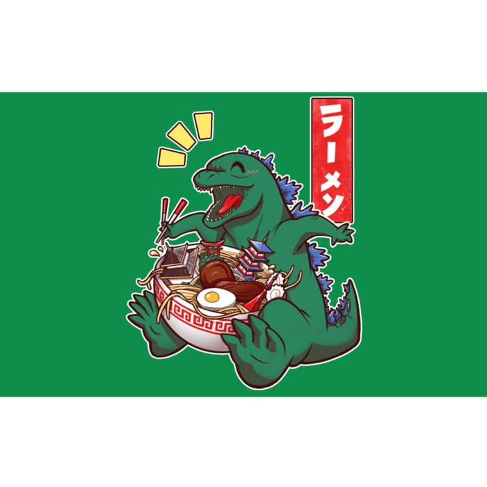 Cute Kaiju Ramen Bumper Sticker