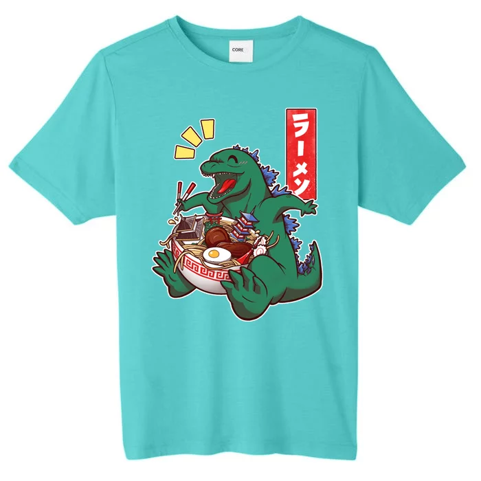 Cute Kaiju Ramen ChromaSoft Performance T-Shirt