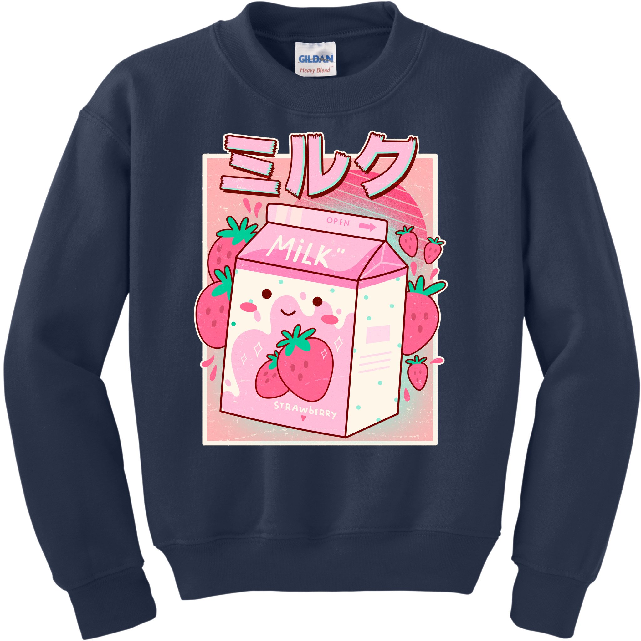 Strawberry discount milk sweatshirt