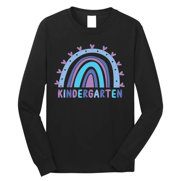 Cute Kindergarten Rainbow Long Sleeve Shirt