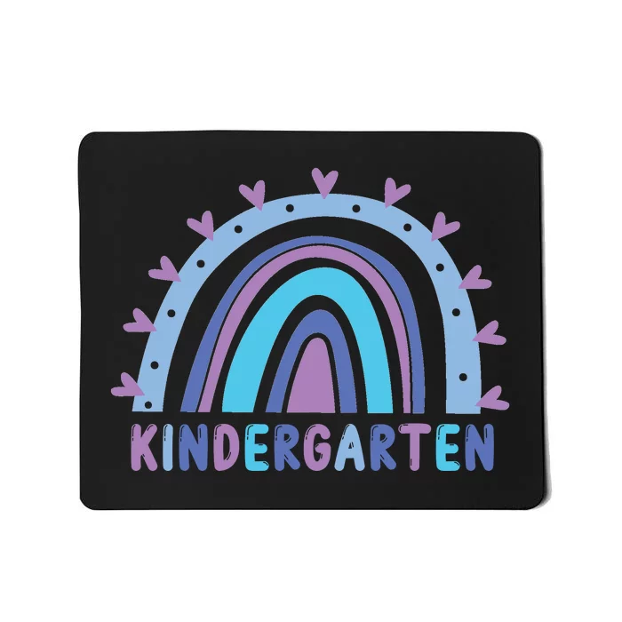 Cute Kindergarten Rainbow Mousepad