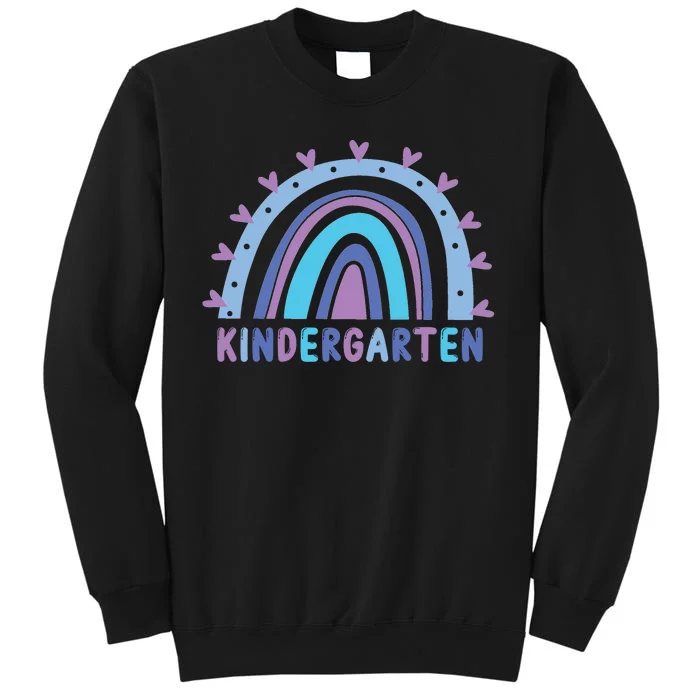 Cute Kindergarten Rainbow Tall Sweatshirt