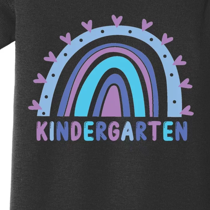 Cute Kindergarten Rainbow Baby Bodysuit